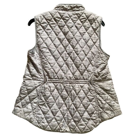 Croft & Barrow Gray Quilted Vest Size Medium - Picture 4 of 7